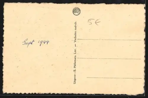 AK Lierre, Vue de la Nèthe et Tour St-Gommaire