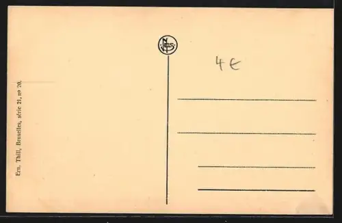 AK Malines, Quai du Sel et Vieux Pont Gothique