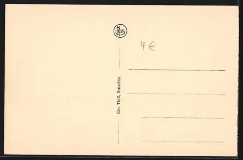 AK Dinant, Arrivée du Bateau et Rue Saxe