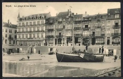AK Heyst, La plage et les Hôtels