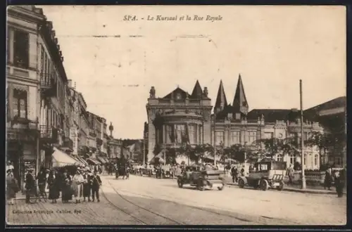 AK Spa, Le Kursaal et la Rue Royale