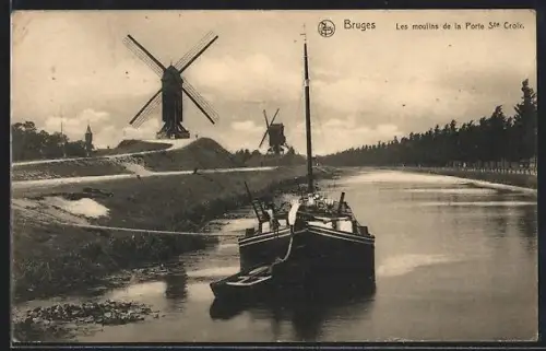 AK Bruges, Le moulins de la porte Ste. Croix, Windmühle