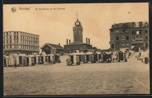 AK Knokke, De Voortoren en het Strand