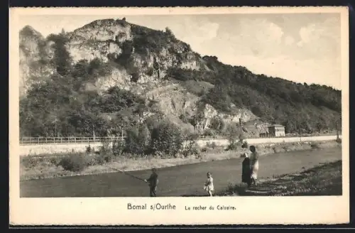 AK Bomal s. Ourthe, Le rocher du Calvaire