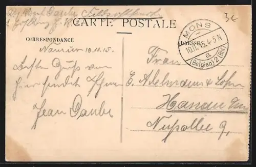 AK Namur, Citadelle, Promenade