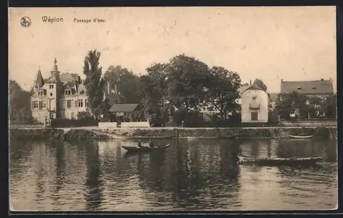 AK Wépion, Passage d`eau