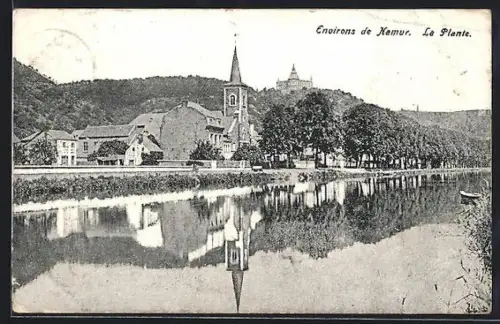 AK La Plante /Namur, Vue partielle