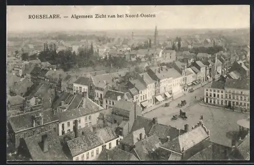 AK Roeselare, Generalansicht der Stadt