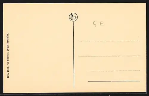 AK Anseremme, Le Pont, Eisenbahnbrücke