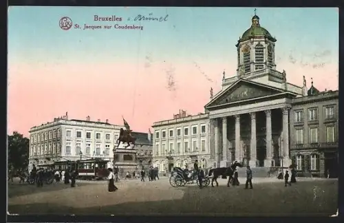 AK Bruxelles, St. Jacques sur Coudenberg