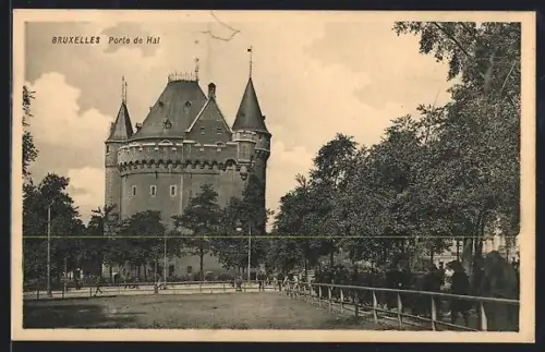 AK Brüssel / Bruxelles, Porte de Hal
