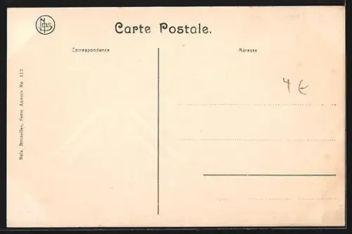 AK Anvers, Le château d`eau, Wasserturm