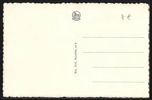 AK Tirlemont, Rue de la Station, Strassenpartie