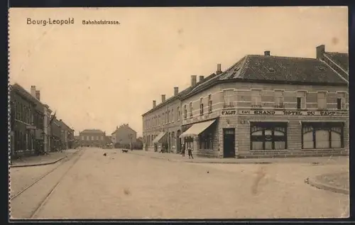 AK Bourg-Leopold, Rue de la Station