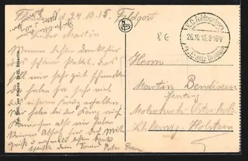 AK Ostende, boulevard Van Iseghem