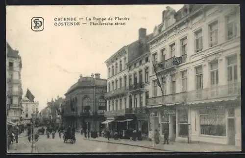AK Ostende, La Rampe de Flandre