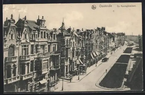 AK Ostende, Avenue de la Reine