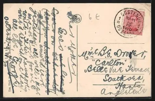 AK Ostende, Avenue de la Reine