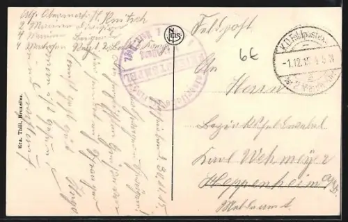 AK Ostende, Boulevard Van Iseghem et rue Royale