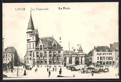 AK Liège, La Passerelle et la Poste