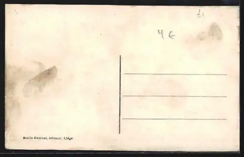 AK Liège, Rue Vinâve-d`Ile et Fontaine de la Vierge