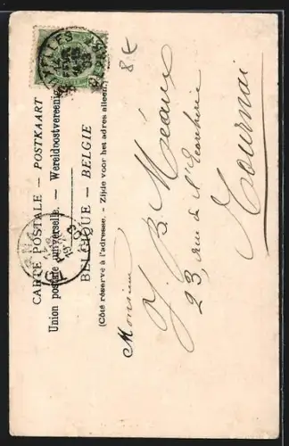 AK Tournai, La Rue Royale, Strassenpartie