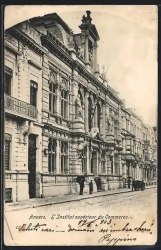 AK Anvers, L`Institut supérieur du Commerce