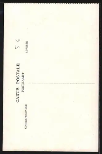 AK Ypres, Rue de Lille, Strassenpartie