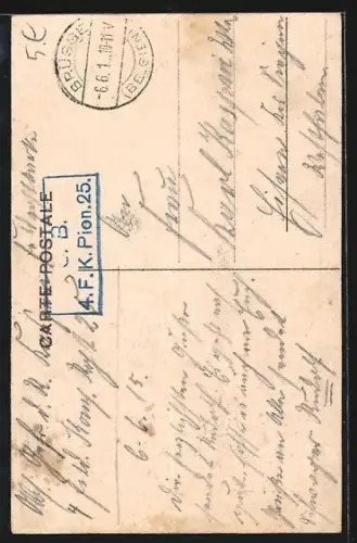 AK Lombartzijde, Rue de l`Église, Strassenpartie