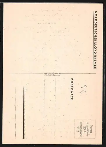 Künstler-AK Antwerpen, Uferpartie bei Mondschein