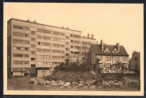 AK Brüssel / Bruxelles, Rond-Point des Trois Tilleuls, A Boitsfort, Le Logis