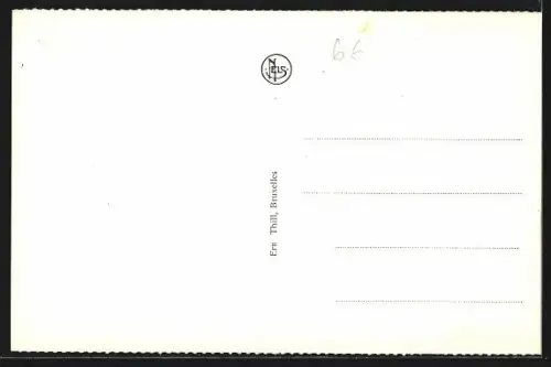 AK Menin, Rue de Lille, Strassenpartie