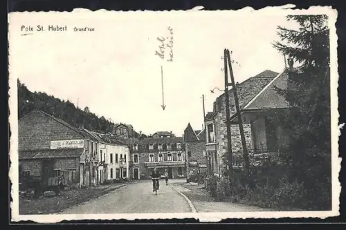 AK Poix St. Hubert, Grand rue, Strassenpartie