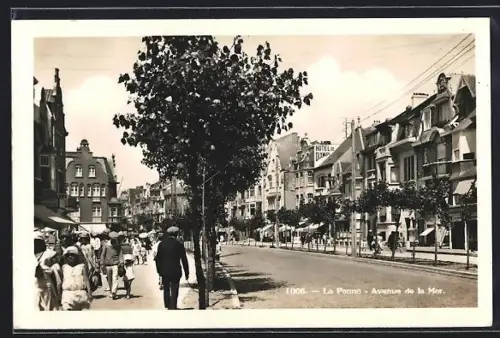AK La Panne, Avenue de la Mer