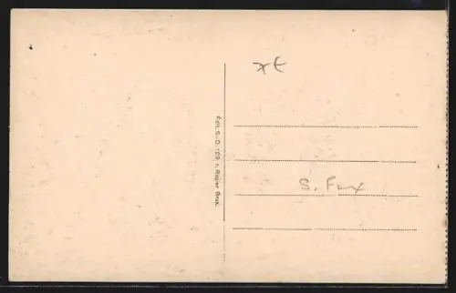 AK Renaix, Rue de la Station, Strassenpartie