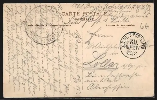 AK Wervik, Place du Steenacker et l`Hopital