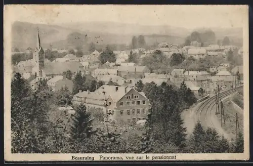 AK Beauraing, Panorama, vue sur le pensionnat