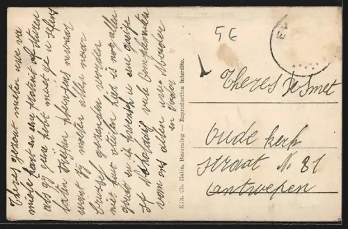 AK Beauraing, Panorama, vue sur le pensionnat