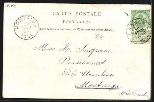 AK Camp de Beverloo, Rue Royale, Strassenpartie