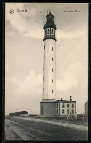 AK Ostende, Le nouveau phare, der neue Leuchtturm