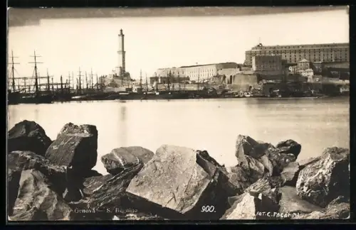 AK Genova, S. Beguino, Leuchtturm