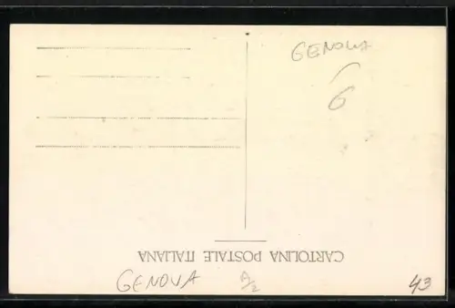 AK Genova, S. Beguino, Leuchtturm