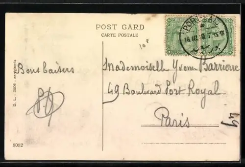 AK Port-Said, Vue du Phare