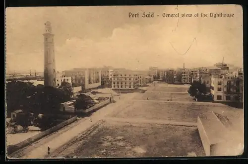 AK Port Said, General view of the Lighthouse