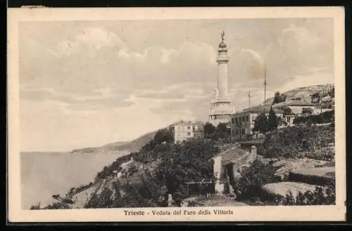 AK Trieste, Veduta del Faro della Vittoria