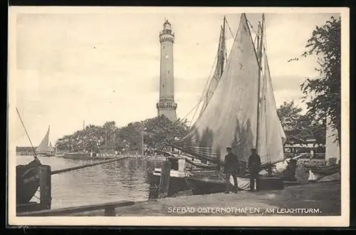 AK Osternothafen, Am Leuchtturm