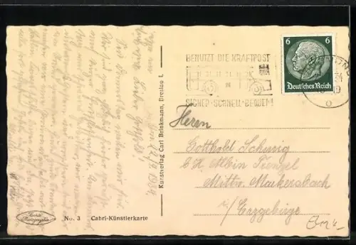 AK Swinemünde-Osternothafen, Blick auf den Leuchtturm