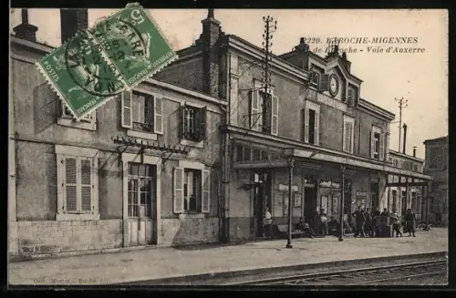 AK Laroche-Migennes, Gare de Laroche, Voie d`Auxerre