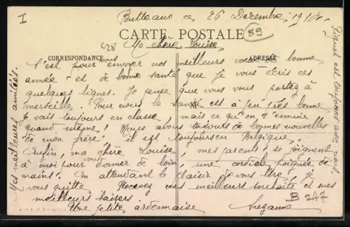 AK St Florentin-Vergigny /Yonne, La Gare, Vue intérieure