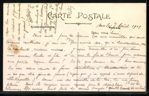 AK Sens, La Gare P.-L.-M., Vue extérieure, avec calèches et passants